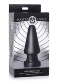 Master Series ''Ass Max'' Plug -Large Blk