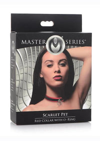 MS "Scarlet Pet Collar" with O-Ring
