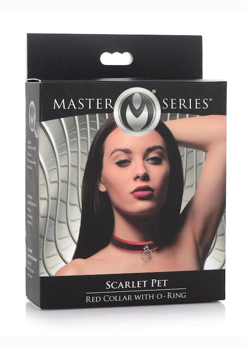 MS "Scarlet Pet Collar" with O-Ring