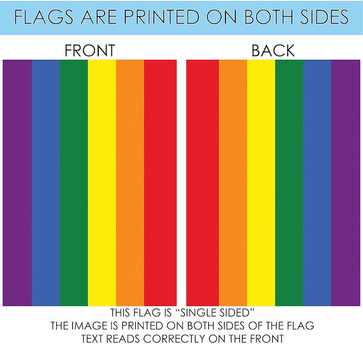Rainbow Pride 12.5" X 18" Garden Flag