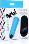 Bang ''Powerful'' Vibrating Bullet w/ Remote-Blue