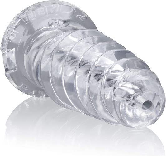 Oxballs "Screw'd" Male Stroker -Clear