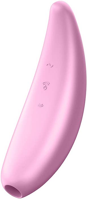 Satisfyer "Curvy 3+" Clitoral Vibe -Pink