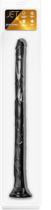 Jet Black Mamba 19.25" Long Dildo