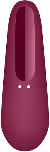 Satisfyer 'Curvy 1+' Clitoral Vibe -Burgundy