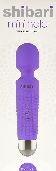 Shibari "Mini" Halo Power Wand 20x -Purple