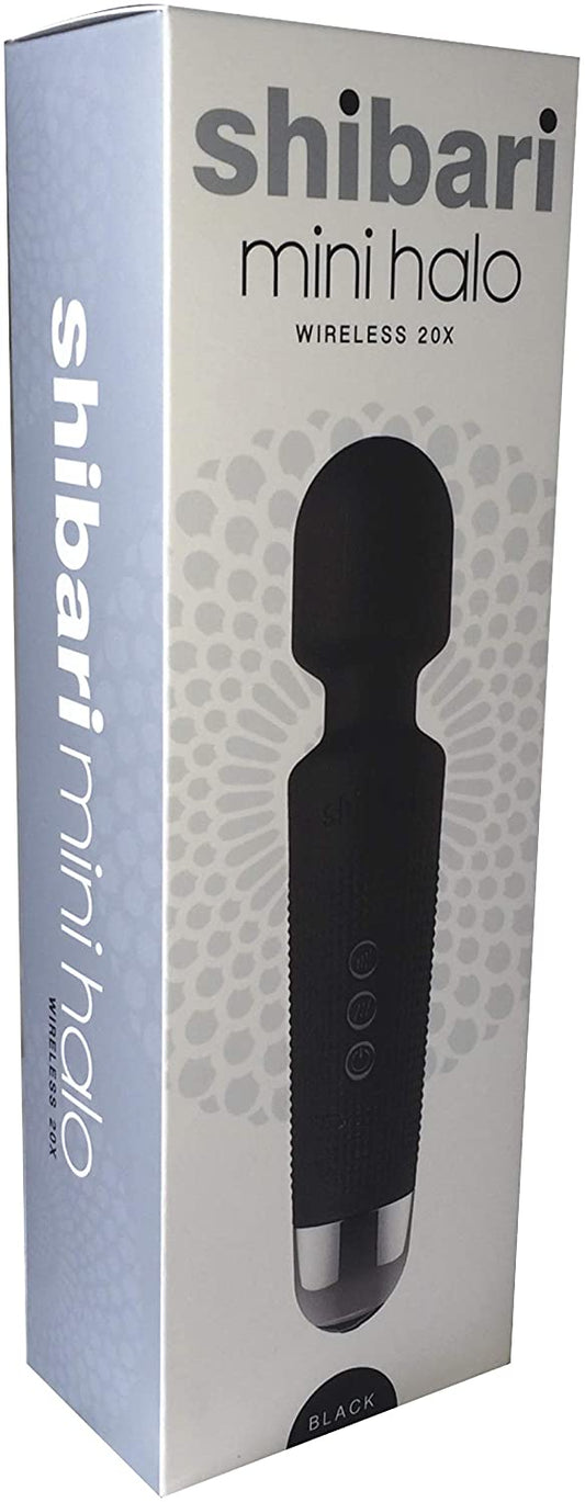 Shibari 'Mini' Halo Power Wand 20x -Black