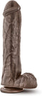 Dr. Skin ''Mr. Savage'' 11 Inch Dildo -Chocolate