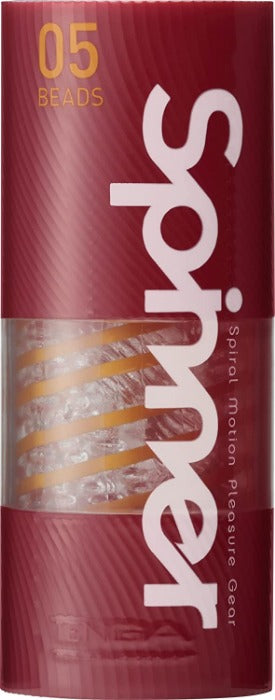 Tenga Spinner "Spiral Motion" Beads Stroker -Red