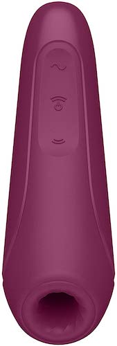 Satisfyer 'Curvy 1+' Clitoral Vibe -Burgundy