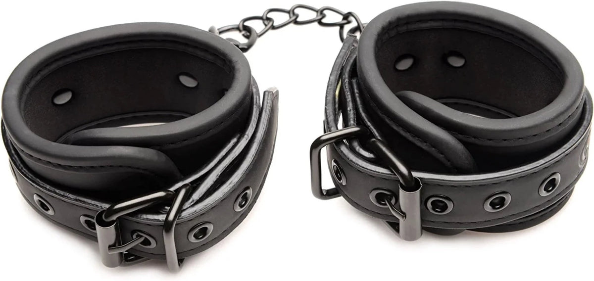 MS Kinky "Comfort" Wrist & Ankle Cuff Set -Black