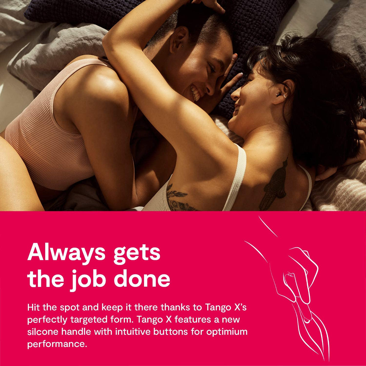 We-Vibe 'Tango X' Vibrator -Cherry Red