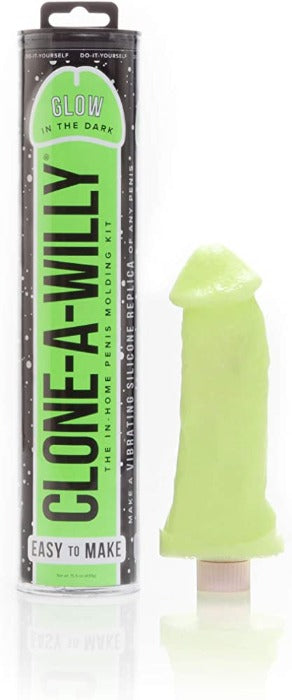 Clone-A-Willy Kit "Glow In The Dark" -Green