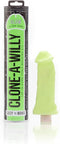 Clone-A-Willy Kit ''Glow In The Dark'' -Green