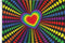 ''Rainbow Love'' Pride Flag 3 x 5 ft