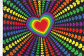 ''Rainbow Love'' Pride Flag 2 x 3 ft