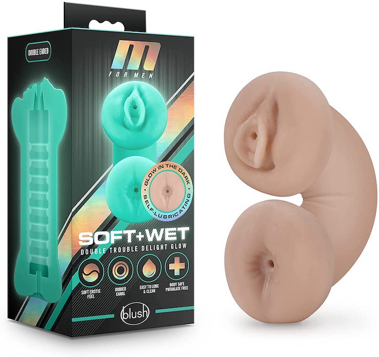 M For Men 'Soft & Wet' Glow Stroker