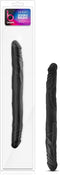 B Yours 14 Inch ''Double'' Dildo -Black