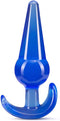 B Yours ''Large'' Slim Anal Plug -Blue