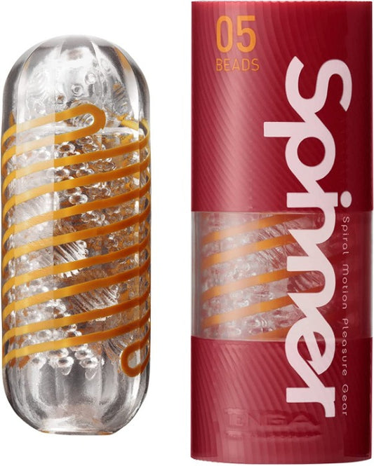 Tenga Spinner "Spiral Motion" Beads Stroker -Red