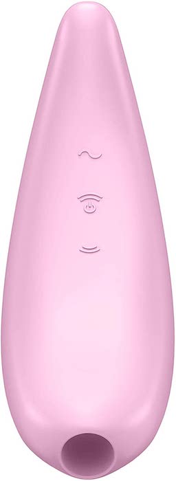 Satisfyer "Curvy 3+" Clitoral Vibe -Pink