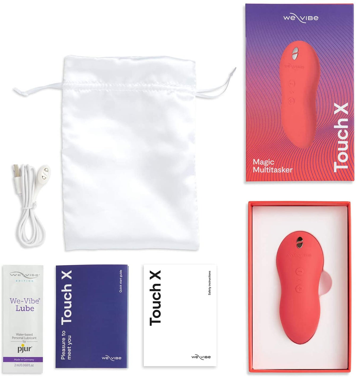 We-Vibe "Touch X" Clit Vibe -Coral