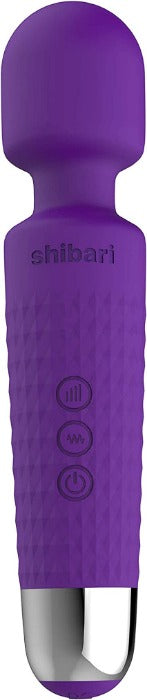 Shibari 'Mini Halo' 20X Multi-Speed Wand -Purple