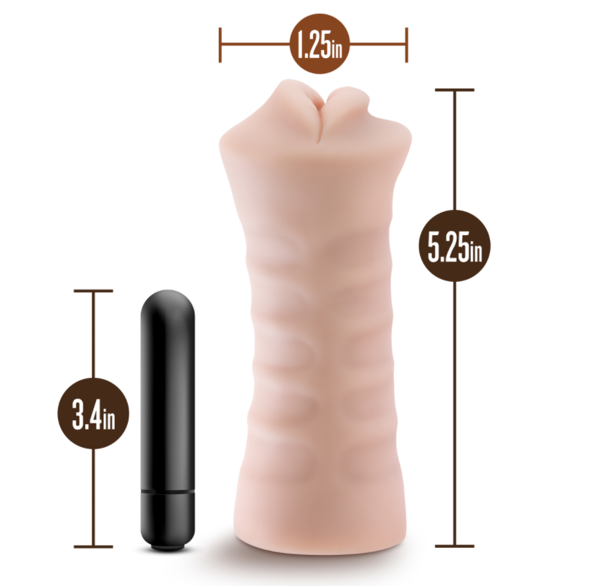 M for Men "Skye" Stroker -Vanilla
