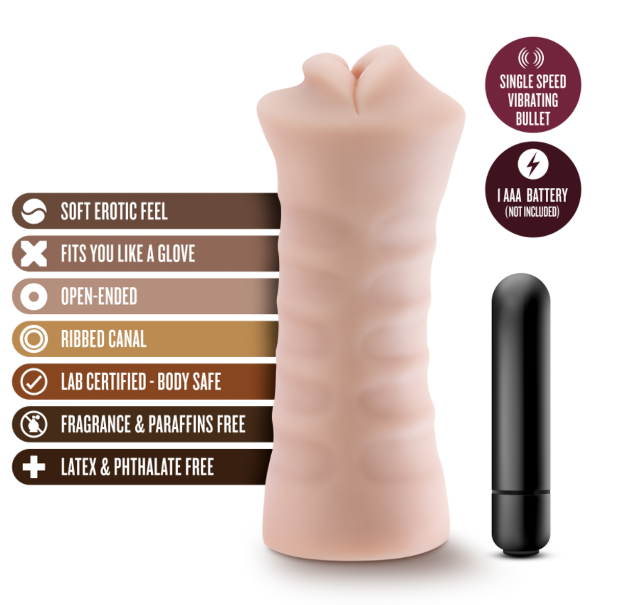 M for Men "Skye" Stroker -Vanilla