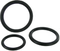 Silicone ''Triple'' Cock Ring Set -Black