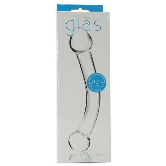 Gläs 7" Curved G Spot Stimulator