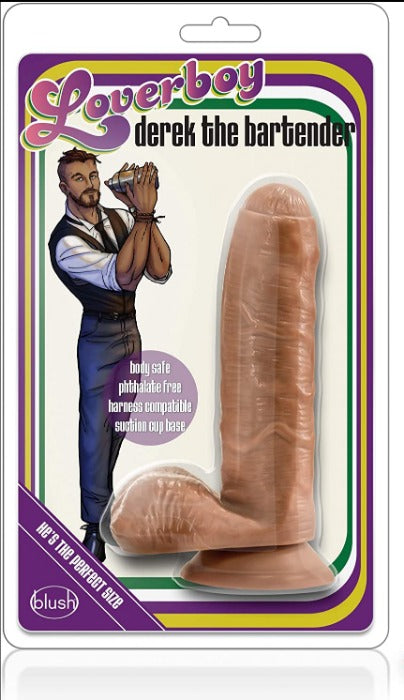 Loverboy 'Derek The Bartender' 7 Inch Dildo