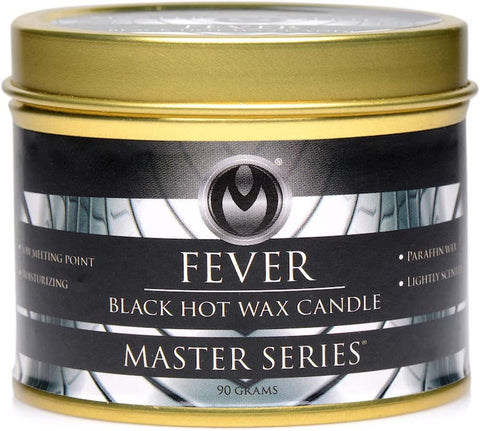 MS ''Fever'' Hot Wax Candle -Black