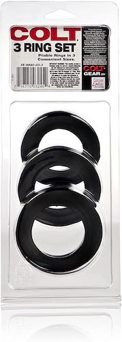 COLT "3 Ring" Cock Ring Set
