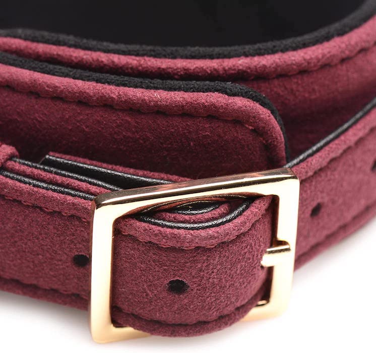 MS "Velvet" 6 pc Bondage Set -Burgundy