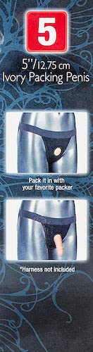 CalEx Packer Gear 5'' Packing Penis -Ivory