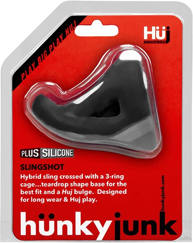 Hunkyjunk "Clutch" CockBall Sling -Tar