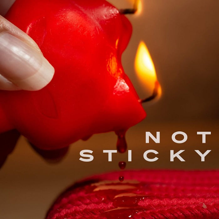 Temptasia 'Fox' Drip Candle -Red
