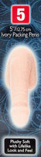 CalEx Packer Gear 5'' Packing Penis -Ivory