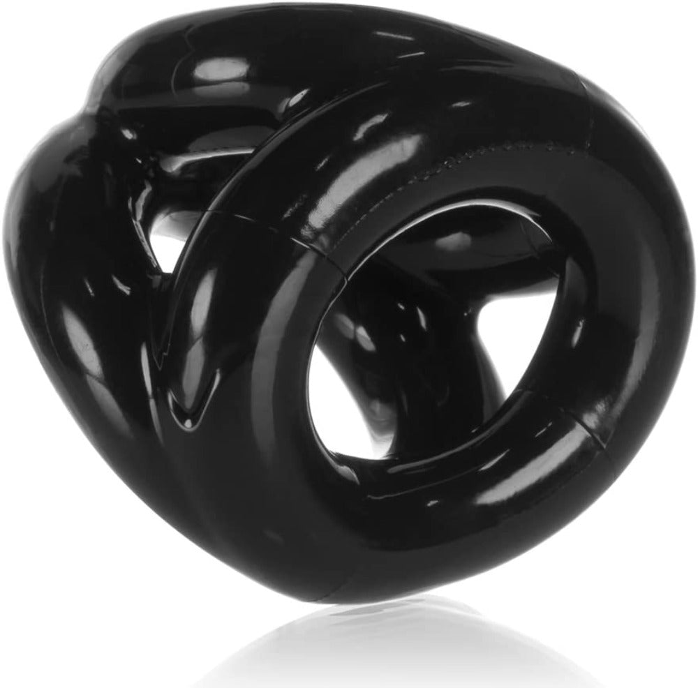 Oxballs 'Tri-Sport' 3-Ring Cocksling -Blk
