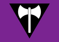 Lesbian ''Labrys'' Pride Flag 3 x 5ft