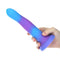 Addiction Rave 8&quot; Dildo -Purple