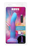 Addiction Rave 8&quot; Dildo -Purple