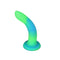 Addiction Rave 8" Dildo -Green