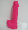 8 Inch Silicone Dong w/ Suction Cup