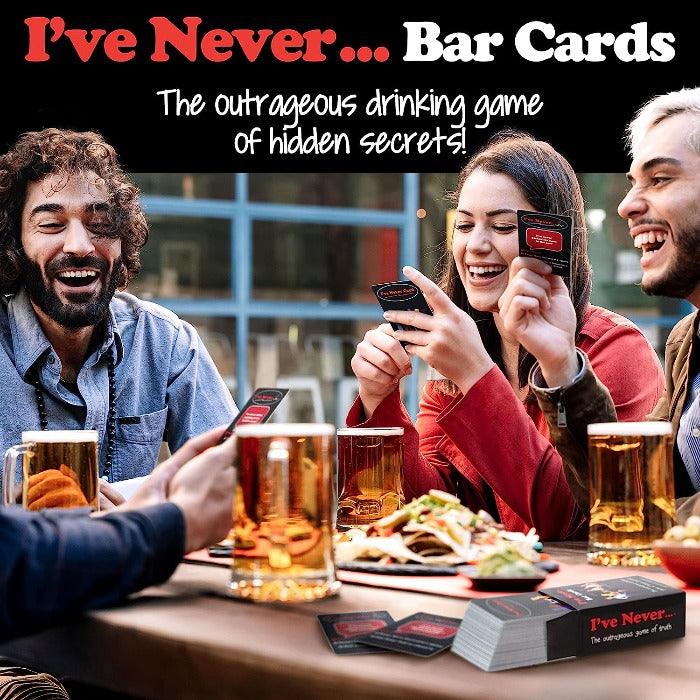 I've Never Bar Cards ''Adult'' Game