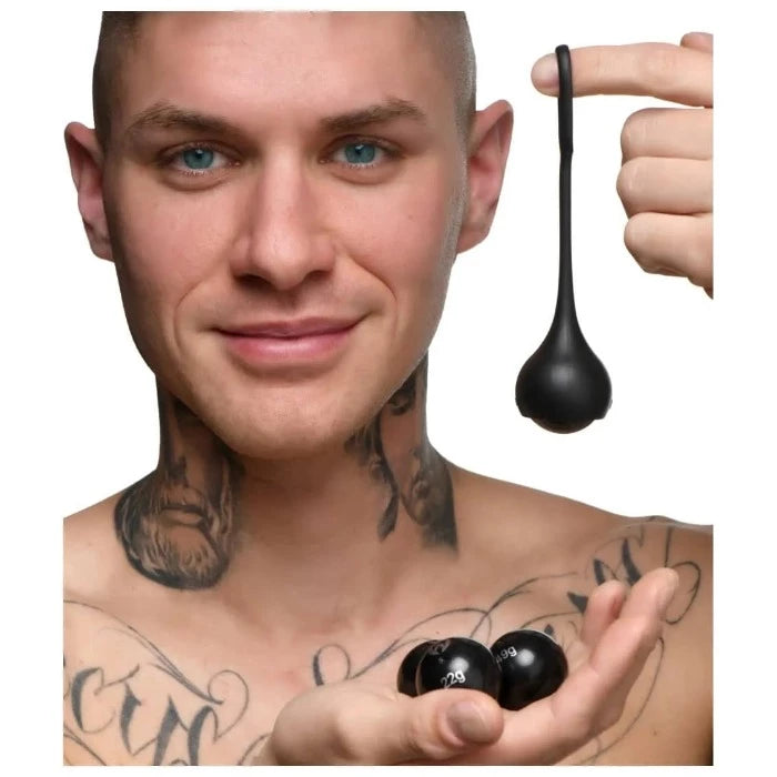 MS "Cock Dangler" Silicone Penis Strap w/ Weights