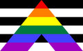 Straight Ally Pride Flag 3 x 5 ft