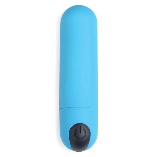 Bang "Powerful" Vibrating Bullet w/ Remote  -Blue