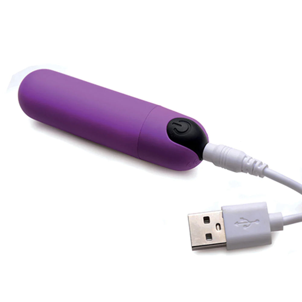 Bang Powerful Vibrating Bullet w/ Remote  -Purple